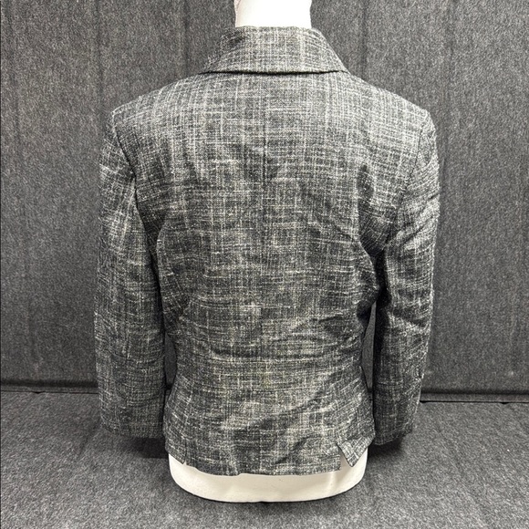 LOFT Gray Blazer Textured Tailored Design - Picture 3 of 3
